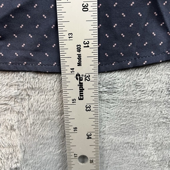 Mizzen Main Leeward Shirt Men's XL Geometric Print Classic Fit Dress Preppy L/S‎ - Picture 8 of 9